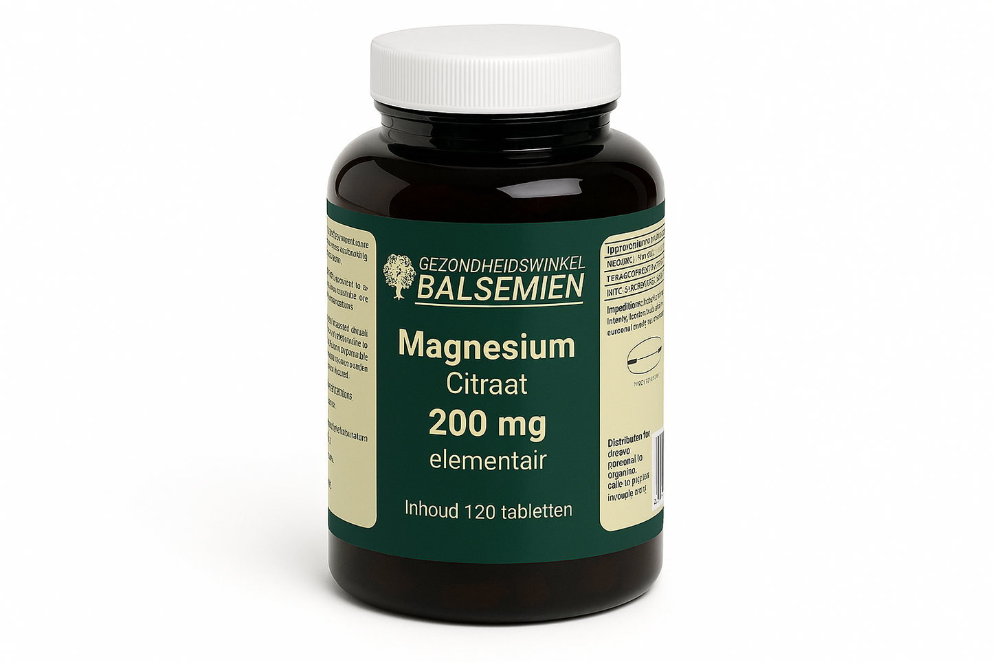 Magnesium Citraat 200 mg elementair