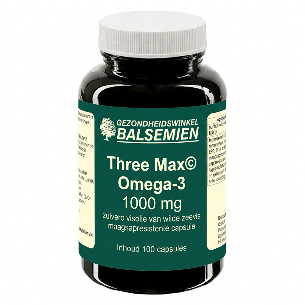 Three Max – Zuivere Omega-3 Visolie