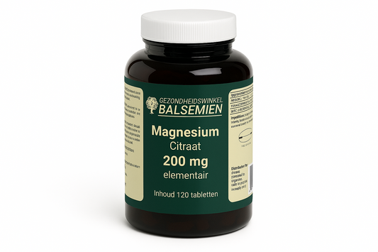 Magnesium Citraat 200 mg elementair