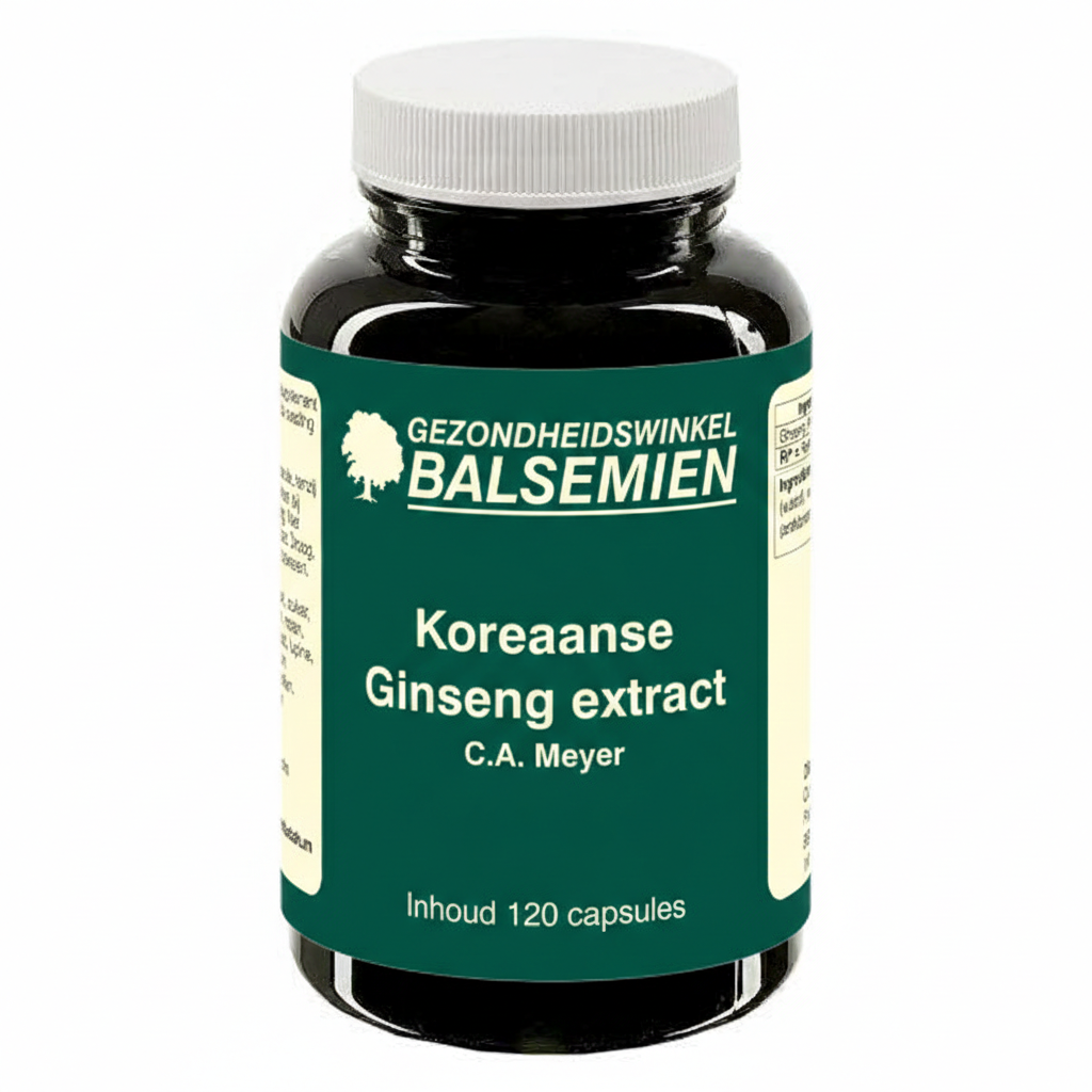 Koreaanse Ginseng extract - 120Vcaps