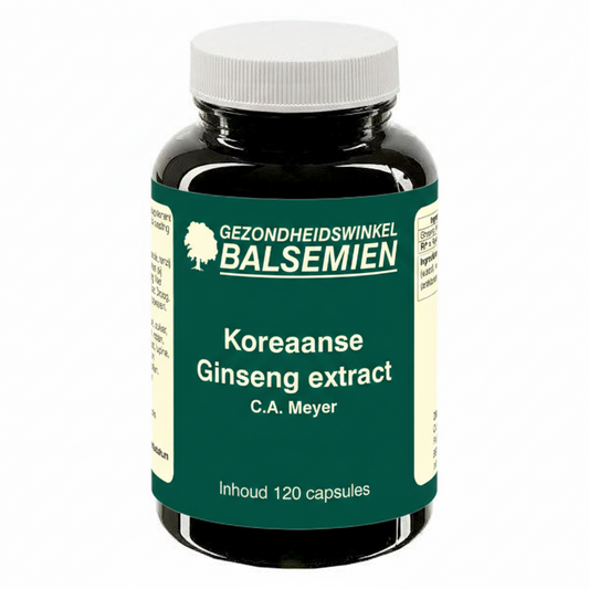 Koreaanse Ginseng extract - 120Vcaps