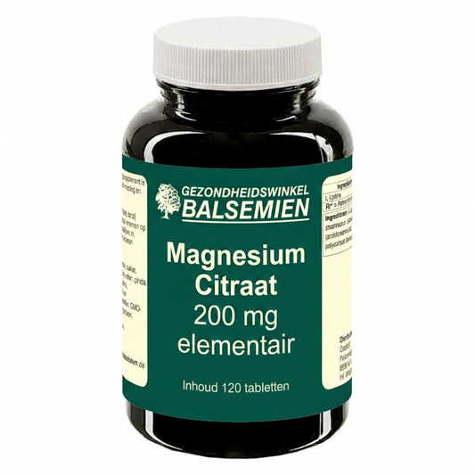 Magnesium Citraat 200 mg elementair
