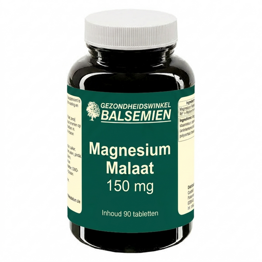 Magnesium Malaat & Vitamine B6 150mg - 90tb